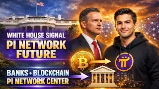 🚨 BIG BREAKING! WHITE HOUSE ENTRY 💥 PI NETWORK CENTER STAGE | BANKS + BLOCKCHAIN 