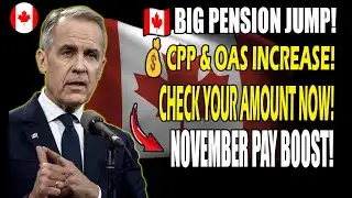 🎯 “Big Canada Update: CPP & OAS Payments Jump — See Your New Amount Now!”