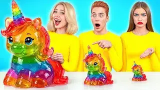 Big, Medium and Small Plate Challenge | Funny Cooking Battle by Multi DO Challenge