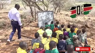 Big Shame As Pupils Study Under A Tree After KFS demolishes a School in Baringo