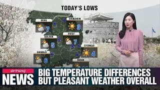 Big temperature differences but pleasant weather overall _ 041619
