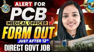 🔥Big Update I Direct Govt Job after 12th PCB In INDIA AIR FORCE I Apply Now