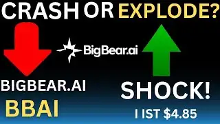 BIGBEAR.AI STOCK ANALYSIS | WILL BBAI CRASH OR EXPLODE NEXT? - BBAI STOCK