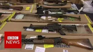 Biggest UK weapons stash revealed - BBC News