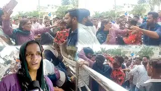 Bijapur Me Beech Sadak Par Fight | Karnataka | 14-10-2025