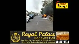 bike ko lagi aag durgam cheruvu cable bridge pe