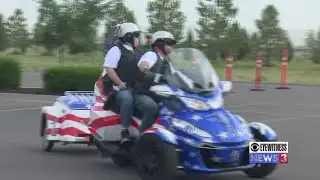 Bikers pay tribute to fallen Jackson Marine