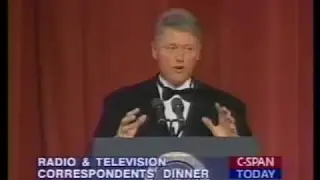 Bill Clinton und Bill Maher  Stand up Comedy 1995