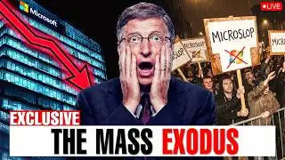 Bill Gates PANICS as Users ERASE Microsoft From Their Digital Lives!