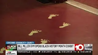 Bill Miller Gym opens Black History Month exhibit