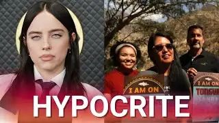 Billie Eilish savagely exposed by Native American landowners after hypocritical Grammys rant