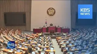 BILLS PASSED DURING FINAL PLENARY SESSION / KBS뉴스(News)