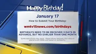 Birthdays for Saturday, February 17
