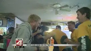 Bison Fans Hang On For The Win