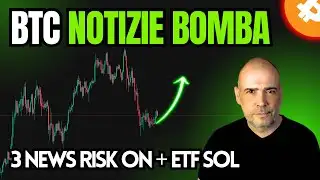 Bitcoin: 3 NOTIZIE BOMBA che cambiano tutto da OGGI