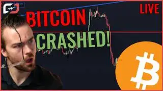 Bitcoin CRASHING To $70k LIVE!