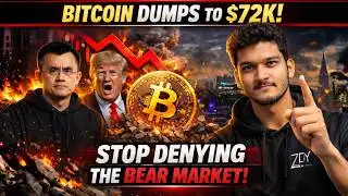 BITCOIN DUMPS TO $72K - BEAR IS HERE WHEN BOTTOM AND WHY CRYPTO CRASHED