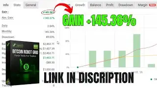 Bitcoin Robot Grid MT4 | Advanced Automated Grid Trading System for BTCUSD
