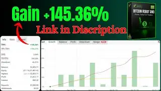 Bitcoin Robot Grid MT4 | Best Bitcoin EA for Stable Profits