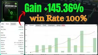 Bitcoin Robot Grid MT4 | BTCUSD Automated Trading EA | Smart Grid System for Crypto