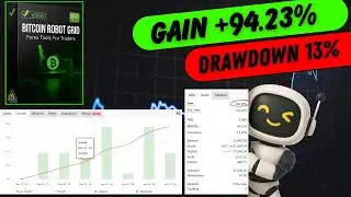 Bitcoin Robot Grid MT4 Review | BTCUSD Automated Grid Trading EA | Crypto Trading Bot