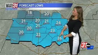 Bitter cold air settles in once again