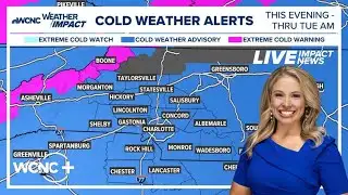 Bitter cold in Charlotte, black ice threat remains after winter storm