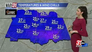 Bitter cold Monday Morning!