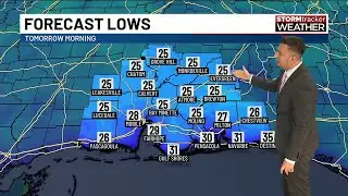 Bitter cold returns to the Gulf Coast this weekend after brief rebound