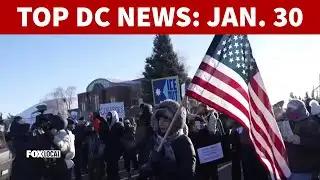 Bitter cold will continue through weekend; Anti-ICE protests push DC businesses to close | DMV News