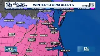 Bitter Cold With Snow, and Strong Winds