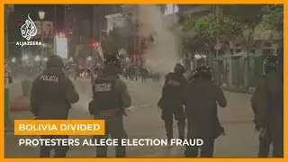 Bitter divides in Bolivia over president