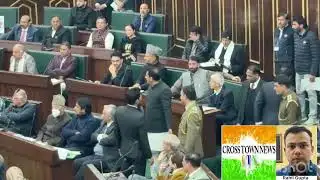 BJP MLA Rajiv Jasrotia  stages Walkout from J&K Assembly