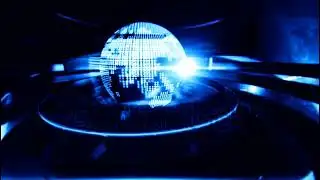 Black/Blue News Videos Intro Background