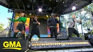 Black Eyed Peas perform ‘Let’s Get It Started’ on 