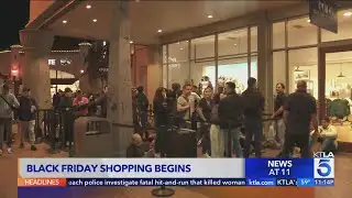 Black Friday shopping begins at the Citadel Outlets