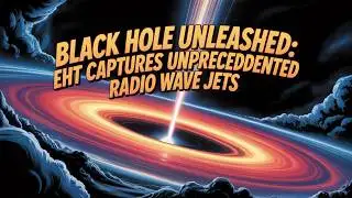 Black Hole Unleashed: EHT Captures Unprecedented Radio Wave Jets