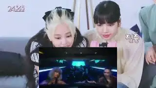BLACKPINK reaction to KATSEYE "Gnarly" official music video