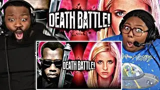 Blade VS Buffy DEATH BATTLE REACTION 🧑🏾‍💻‼️| Marvel vs Vampire Slayer Showdown!”