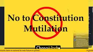 Blessed Geza Speaking  About 17 October Demo