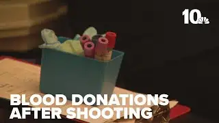 Blood donations soar following mass shooting at Brown University