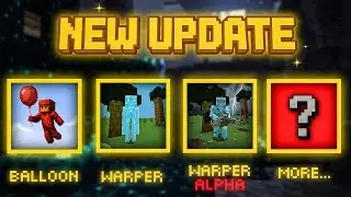 Bloxd.io New Update! New Warper, Warper Alpha, Balloon And Much More...