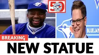 Blue Jays positione Joe Carter status outside Rogers Center