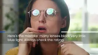 Blue Light Glasses: Here