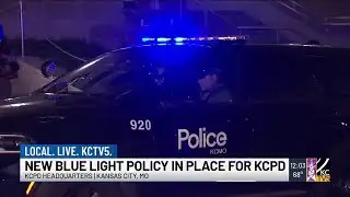 Blue Lights on: KCPD joins major American cities in effort to deter crime