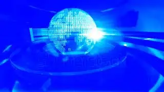 Blue News Videos Intro Background