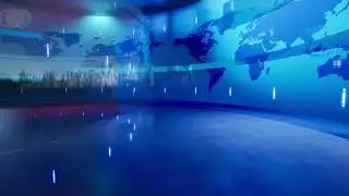 Blue Professional Latest News Animated Video