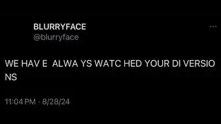 BLURRYFACE ACTIVE DURING TONIGHT