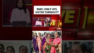#bmcelections Conclude: #mumbai Records Only 41% Turnout Despite Star Participation