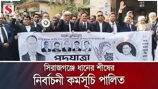 সিরাজগঞ্জে ধানের শীষের নির্বাচনী কর্মসূচি পালিত | BNP | Channel S News